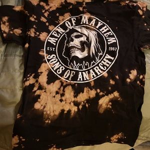 Sons of anarchy acid washed shirt I made myself